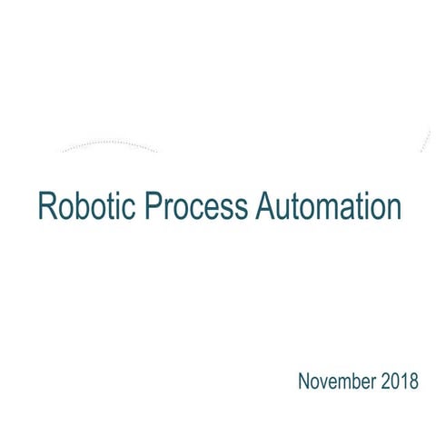 Robotic Process Automation - Benefits, Challenges and Return on Investment