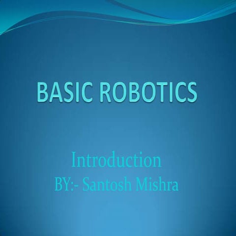 Robotics | PPTX | Robotics | Technology & Computing
