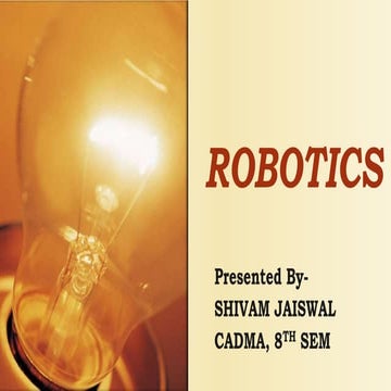 Robotics | PPT