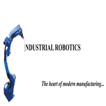 Robotics | PPTX | Robotics | Technology & Computing