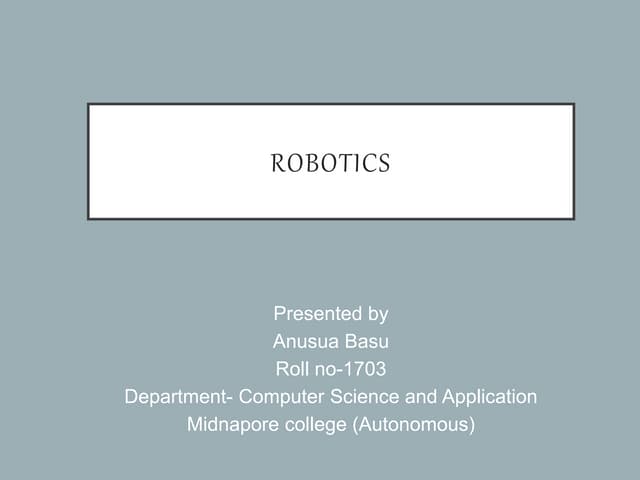  Robotics2