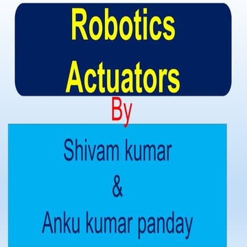 Robotics Acturators.pptx