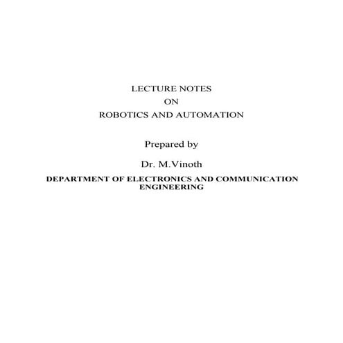 Robotics and Automations material_M_Vinoth Kumar.pdf