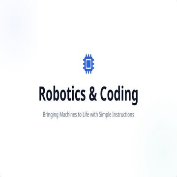 Introduction to Robotics.for grade 4 class | PPTX