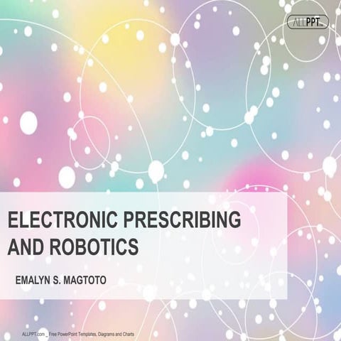 E-prescribing (electronic medical prescribing)