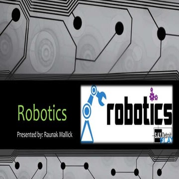 Robotic Science
