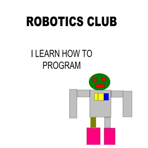 Robotics club | PPT