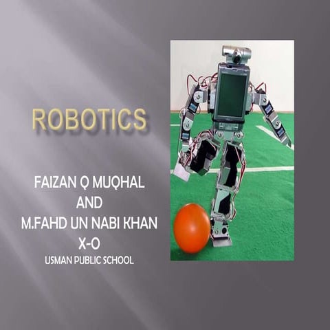 Robotics | PPT