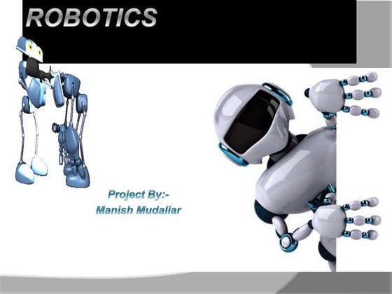 Basics of Robotics | PPT