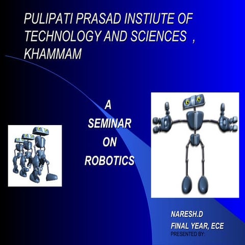NareshDandu92 Robotics ppt