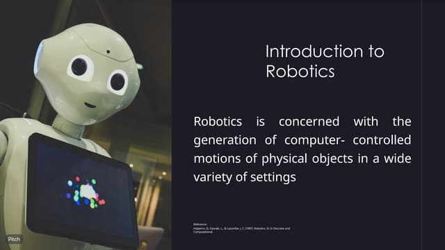 robotics presentation as to the basic components -week 1.pptx