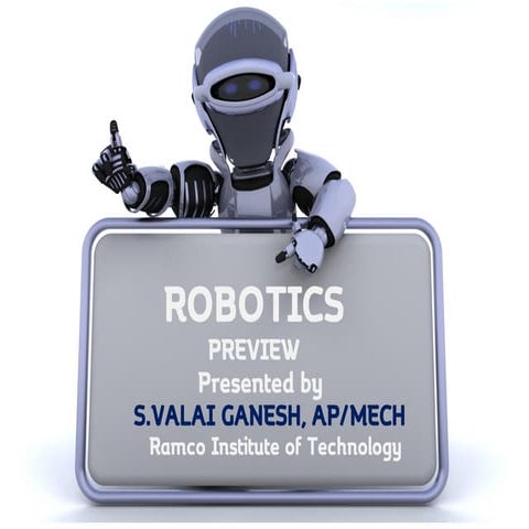 Robotics preview | PDF