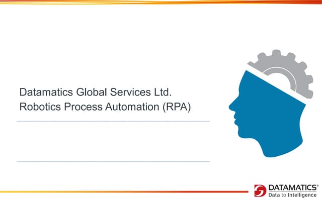 Robotics Process Automation for Banking, Financial Services and Insurance (BF...