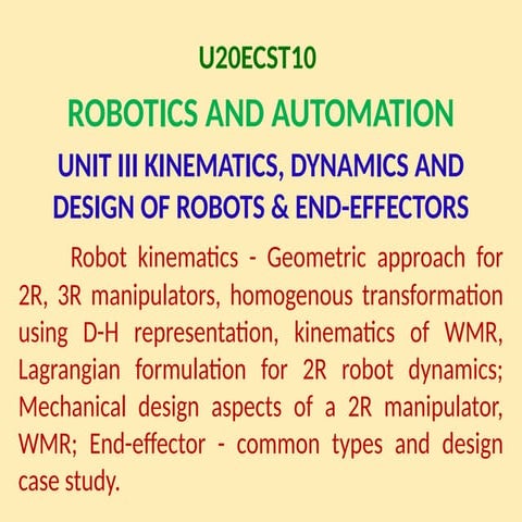 Advanced types along with spares discussed hereRobotics Unit III.pptx