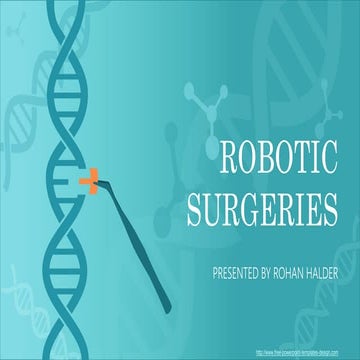 Robotic Surgeries
