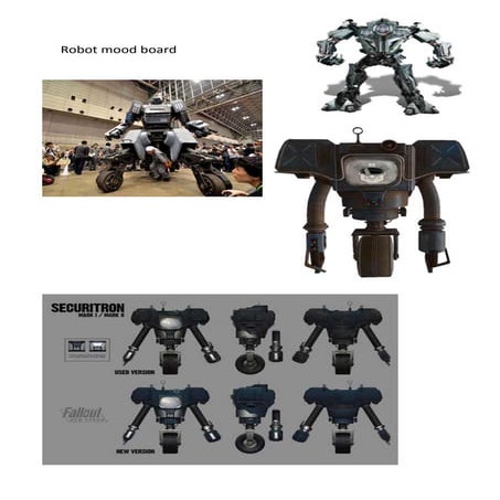 Robot mood board, task 3