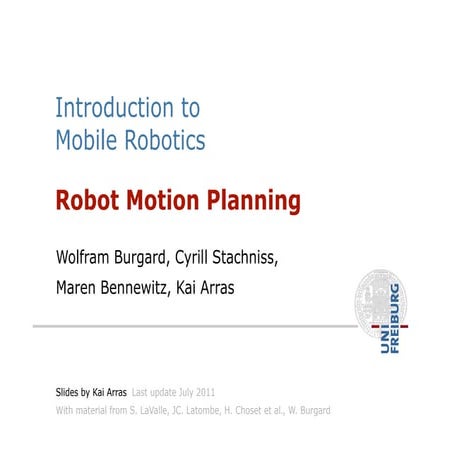Robot Motion Planning Introduction to Mobile Robotics.pdf