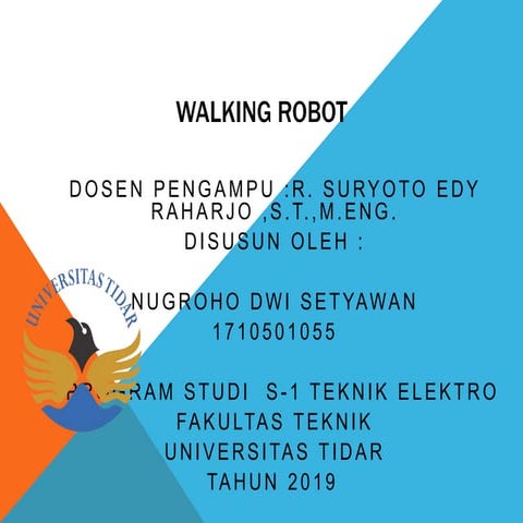 WALKING ROBOT