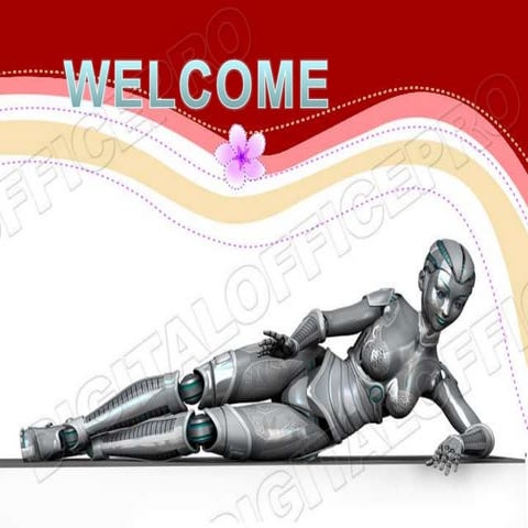 Robot power point template [recovered]