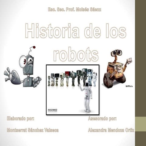 Historia de los Robots | PPTX