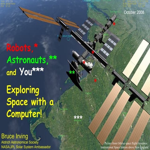 Robots, Astronauts, and You: Exploring Space