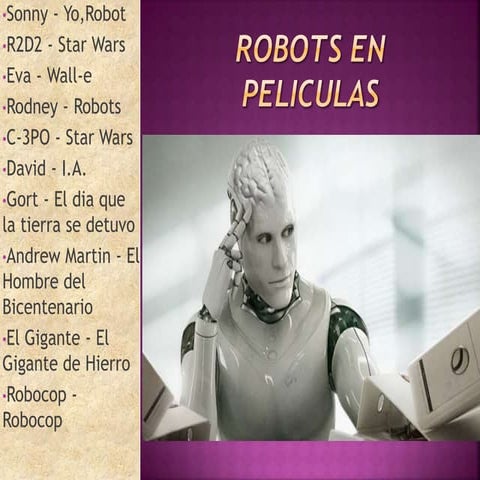 Robots en peliculas