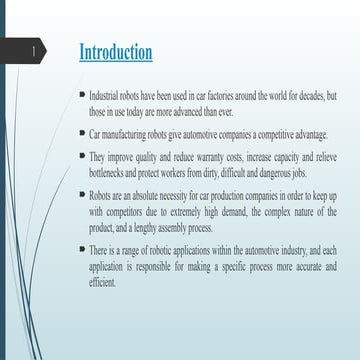 Introduction to robotics in automotive industry.pptx