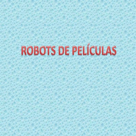 Robots de Películas