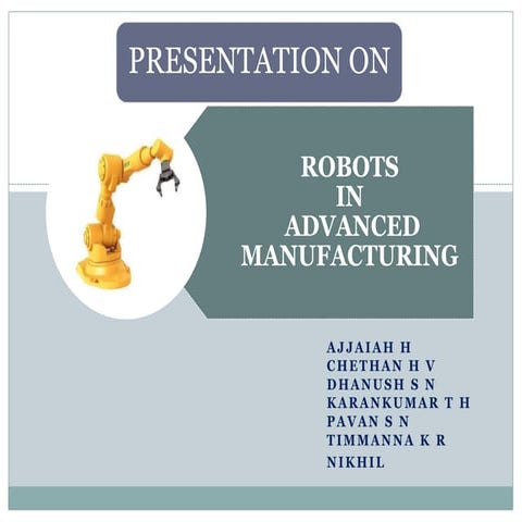 robots in advanced manufacturing .ppt