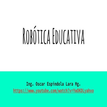 Robótica educativa