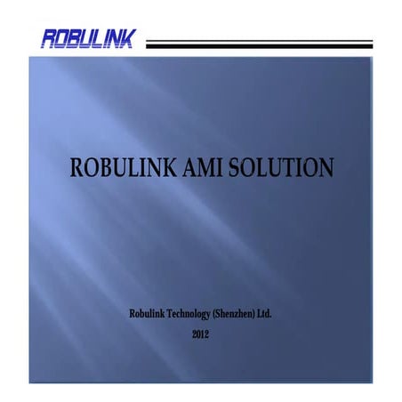 Robulink AMI System Technology