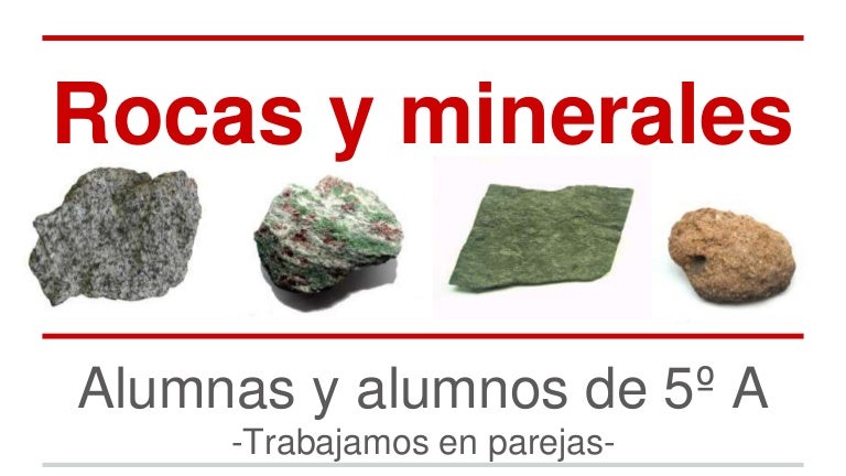 Diferencia Entre Rocas Y Minerales Para Niños