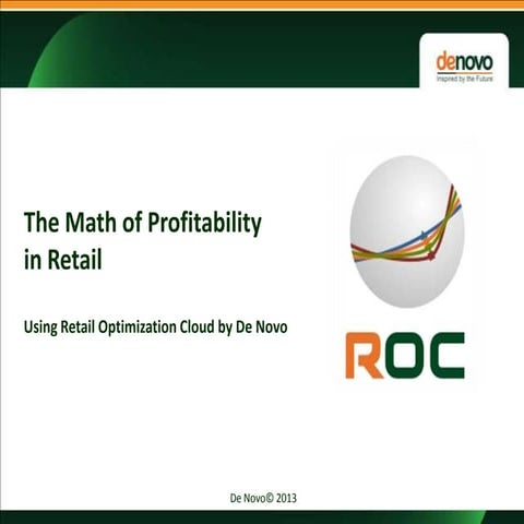 The Math of Profitability in Retail