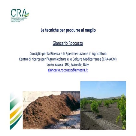 Le tecniche per produrre al meglio