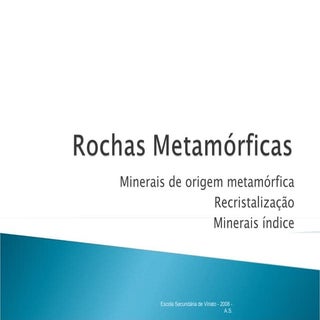 Rochas MetamóRficas