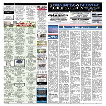 Public notices for Aug. 10, 2012