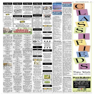 Public notices for Sep. 28, 2012