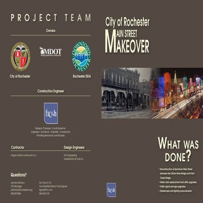 City of Rochester, Main Street Makeover