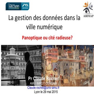 La gestion des données dans la vill...