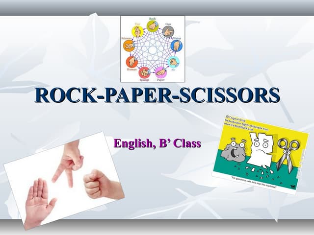 Rock paper-scissors