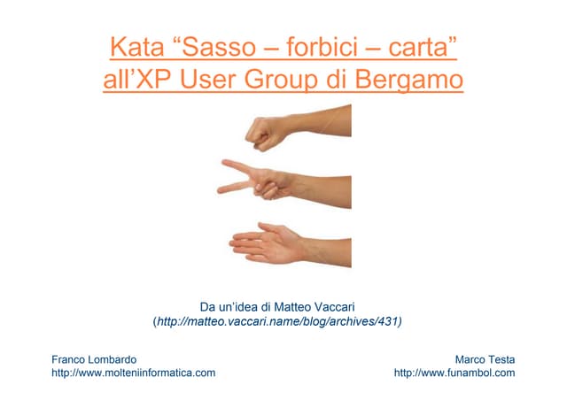 Rock scissors-paper-kata