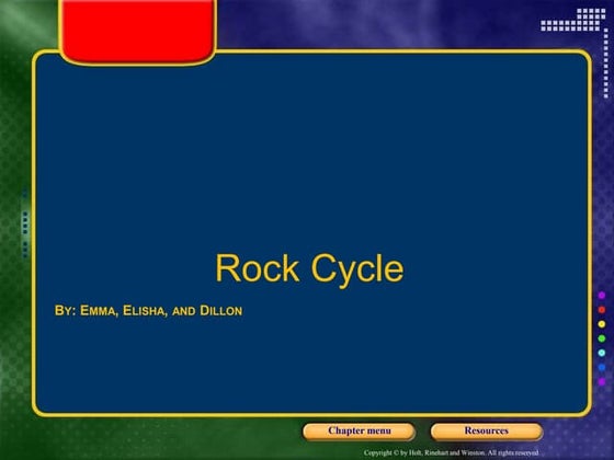 Rock cycle | PPTX | Geology | Science