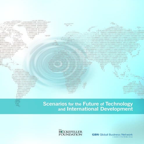 Scenarios for the Future of Technology and Int'l Development