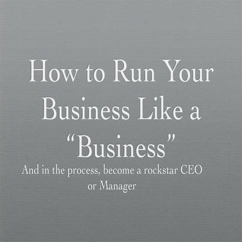 The One Page Business Plan