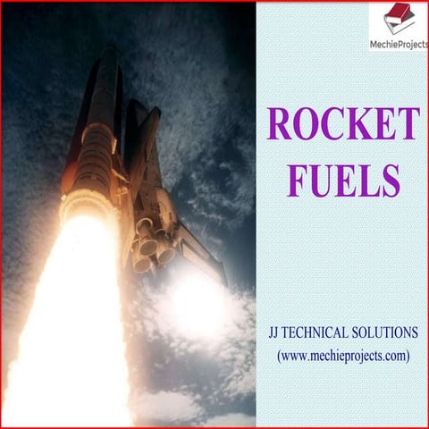 Mechanical Engineering Project: Rocket Fuels