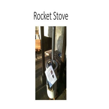 Rocket stove & Draft Master