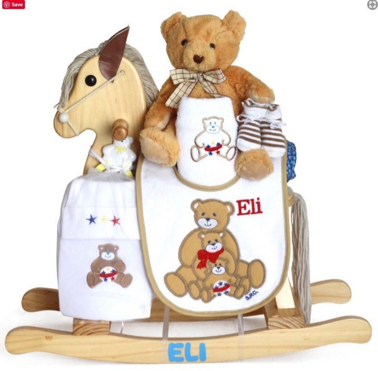 personalized rocking horse