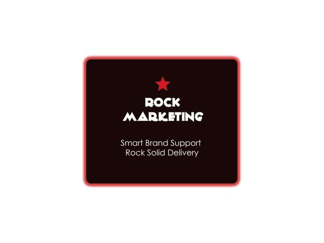 Rock Marketing Rev | PPT | Marketing and Advertising | Business
