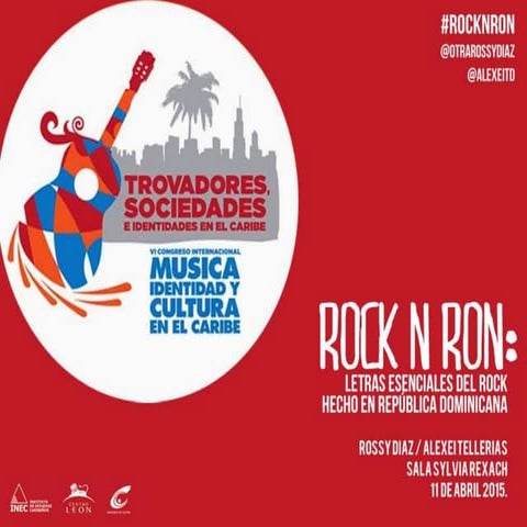 Rock N´ Ron: Letras esenciales del Rock Dominicano