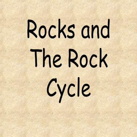 Rock Revision | PPT